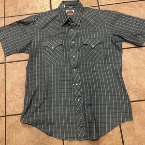 Vintage Miller Western pearl snap shirt